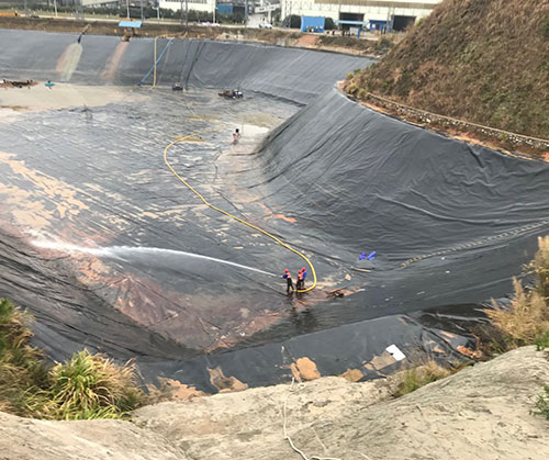 洞口废水池清理
