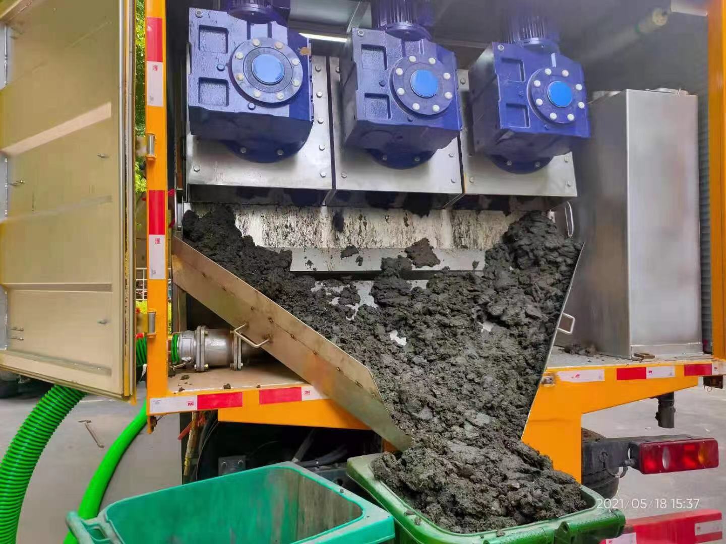 洞口化粪池清掏城市维护站-泥浆净化干湿分离处理